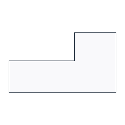 shape l shape left